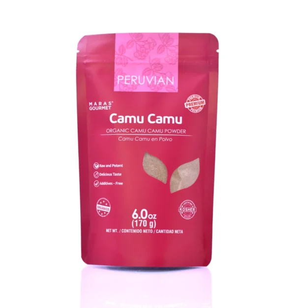 Camu Camu Orgánico en Polvo-Bolsa x 170 g